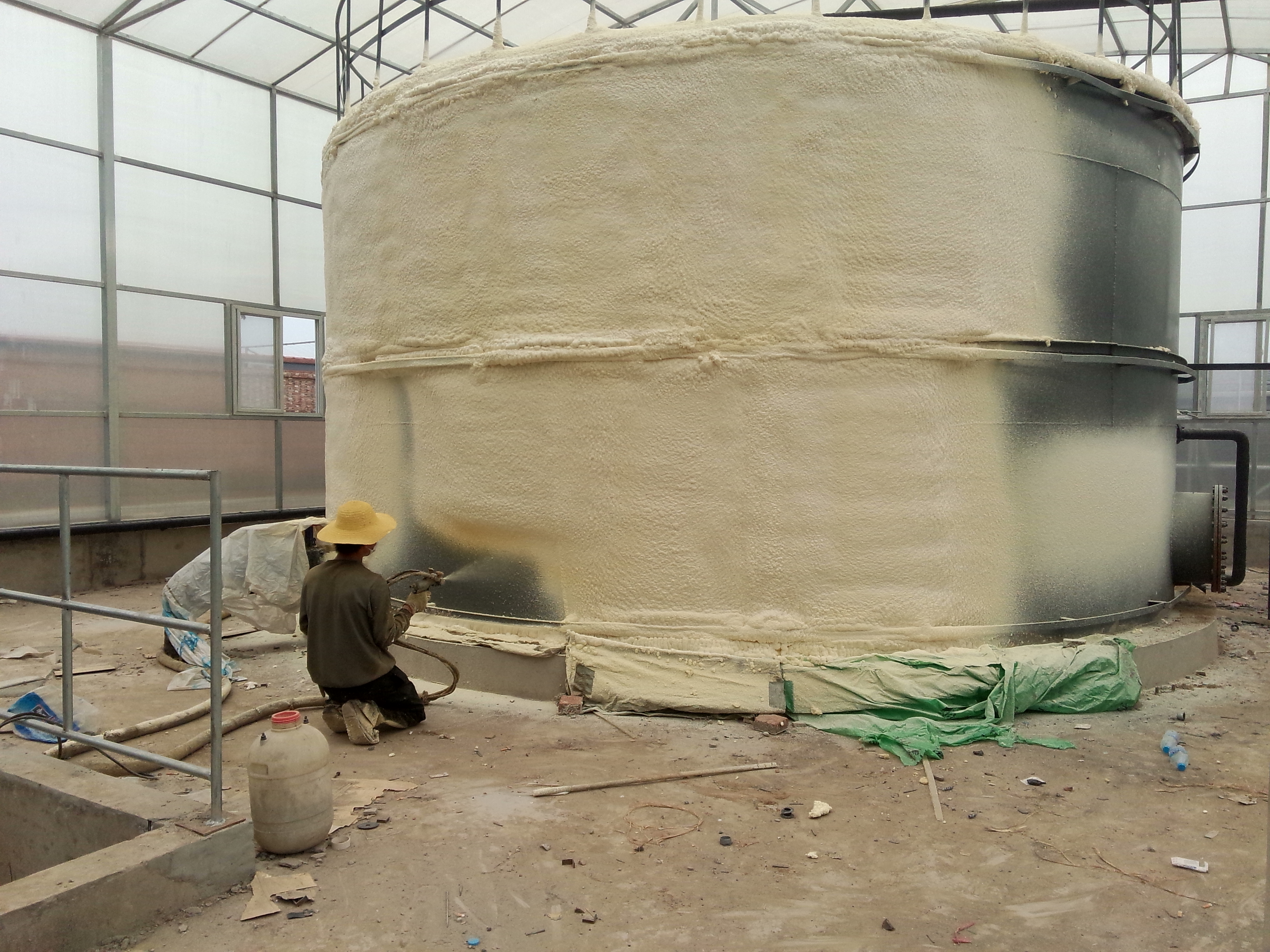 聚氨酯罐體保溫